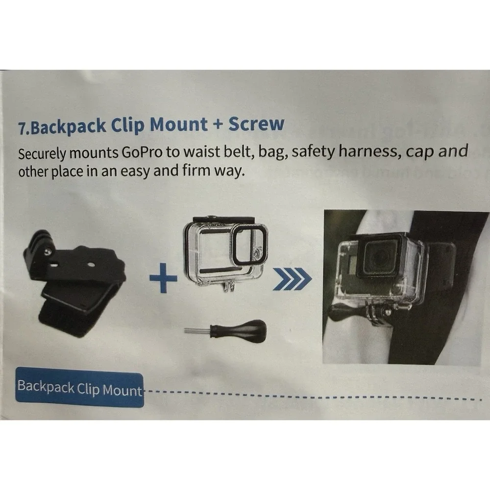 GoPro accessory bundle